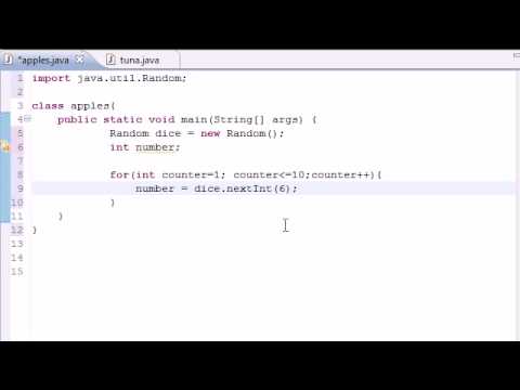 Java Programming Tutorial - 26 - Random Number Generator